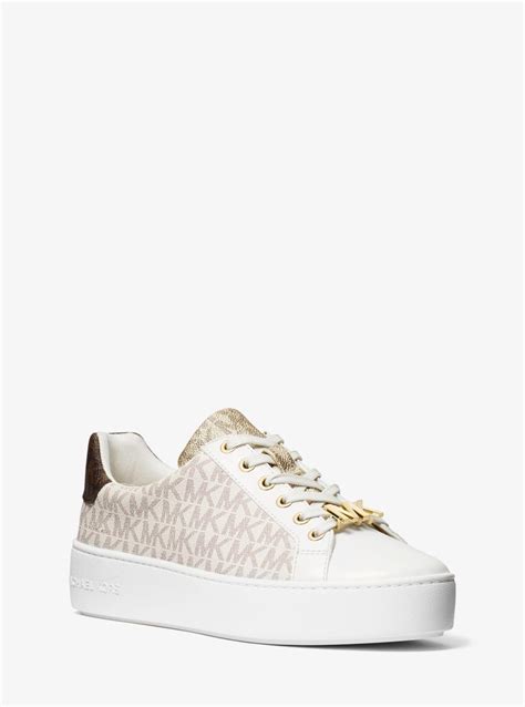 Michael Kors poppy logo sneakers